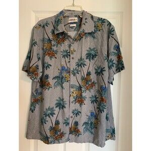 Campia Moda mens Hawaiian Camp Shirt Size XL